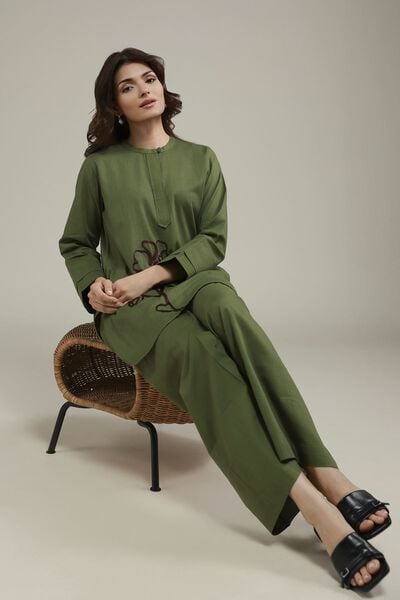 Embroidered | Heavy Textured Cotton | Kurta | GBP 25.00