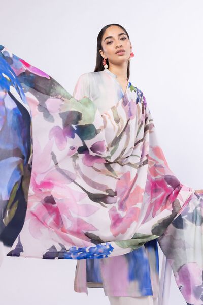 Printed | Light Thai Silk | Dupatta | GBP 15.00