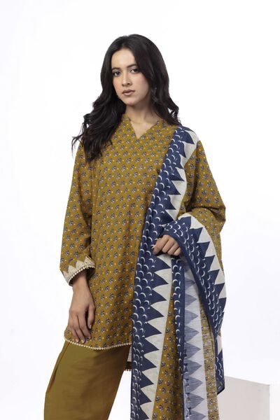 Embroidered | Light Khaddar | Fabrics 3 Piece | GBP 15.00