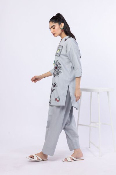 Dyed | Crosshatch Poplin | Pants | GBP 12.00