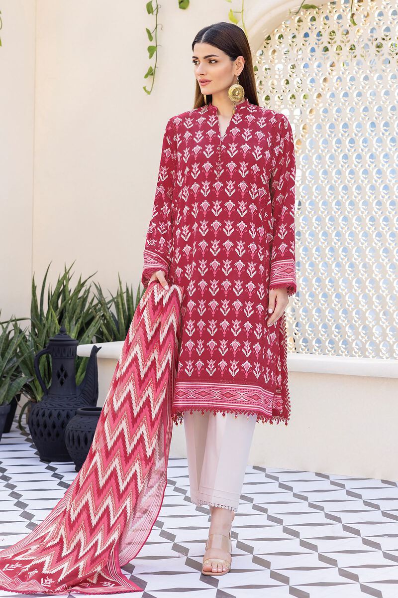 Lawn | Printed | Fabrics 2 Piece | Top Dupatta | null