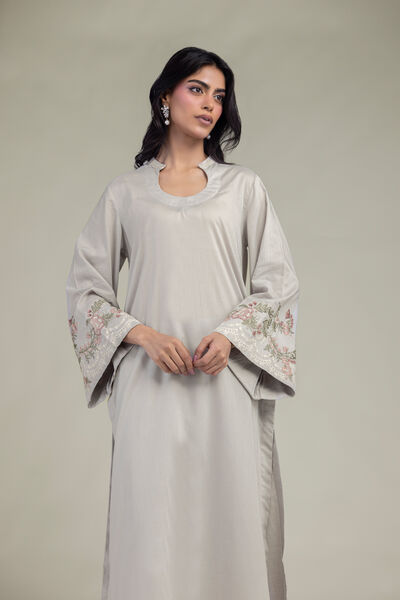 Embroidered | Cambric | Floral Cambric Kurta | GBP 35.00