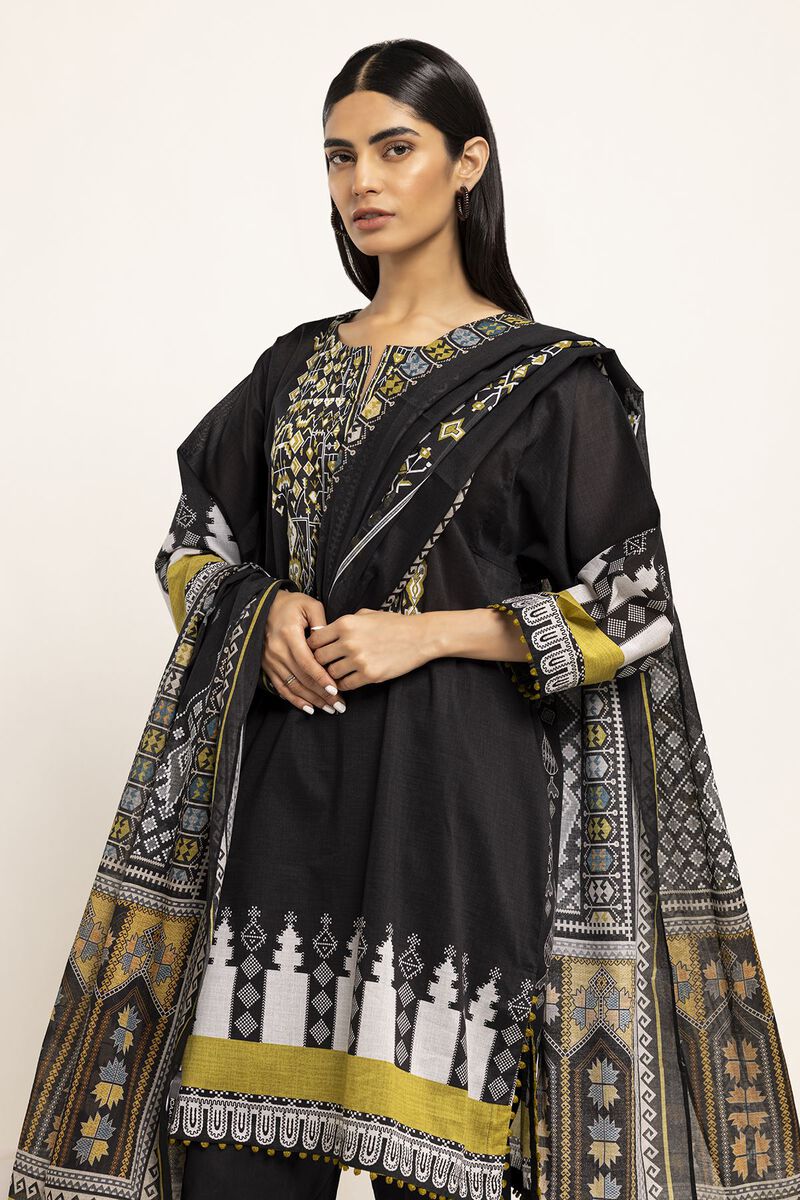 Buy Fabrics 3 Piece | 6.60 GBP | 1001781179 | Khaadi United Kingdom