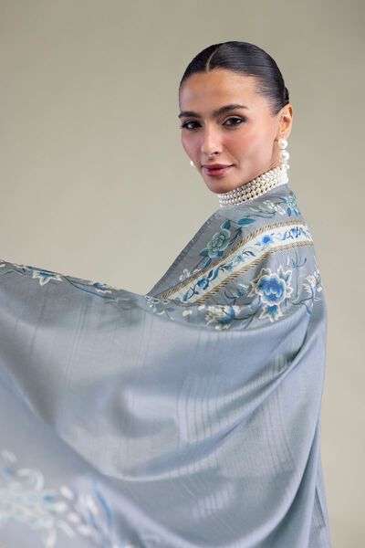 Embroidered | Polyester Silk | Dupatta | GBP 20.00