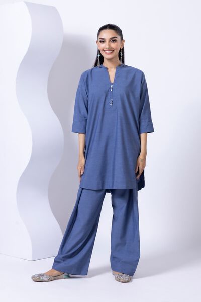 Dyed | Chambray | Kurta | GBP 20.00