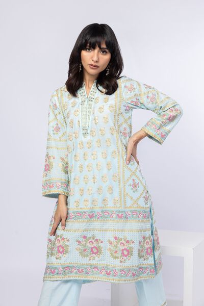 Embroidered | Raw Silk | Kurta | GBP 40.00