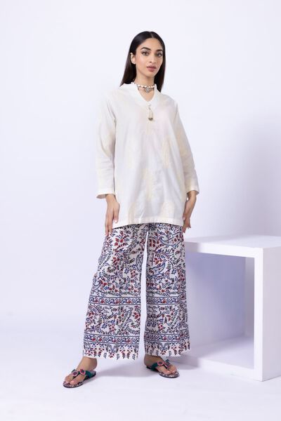 Embroidered | Cotton Dobby | Kurta | GBP 15.00