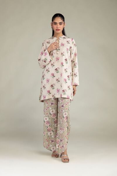 Printed | Cotton Viscose | Printed Cotton Pants | GBP 20.00