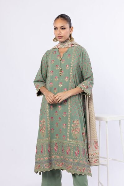 Printed | Georgette | 3 Piece Co-ord Set | GBP 100.00