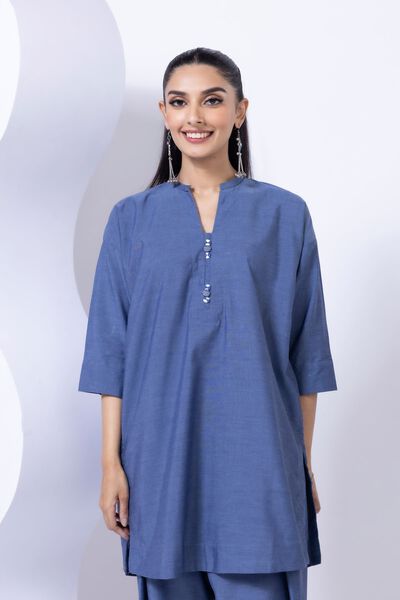 Dyed | Chambray | Kurta | GBP 20.00