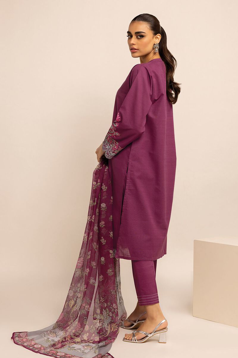 Embroidered | Crosshatch | Fabrics 3 Piece | null
