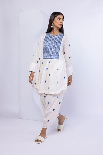 Embroidered | Cambric | Kurta | GBP 25.00