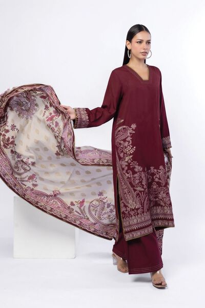 Dyed | Jacquard | Tailored 3 Piece | GBP 55.00