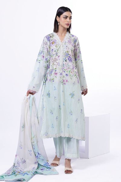 Embroidered | Lawn | Fabrics 3 Piece | GBP 17.50