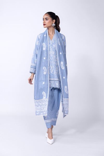 Embroidered | Russian Raw Silk | Shalwar | GBP 7.50