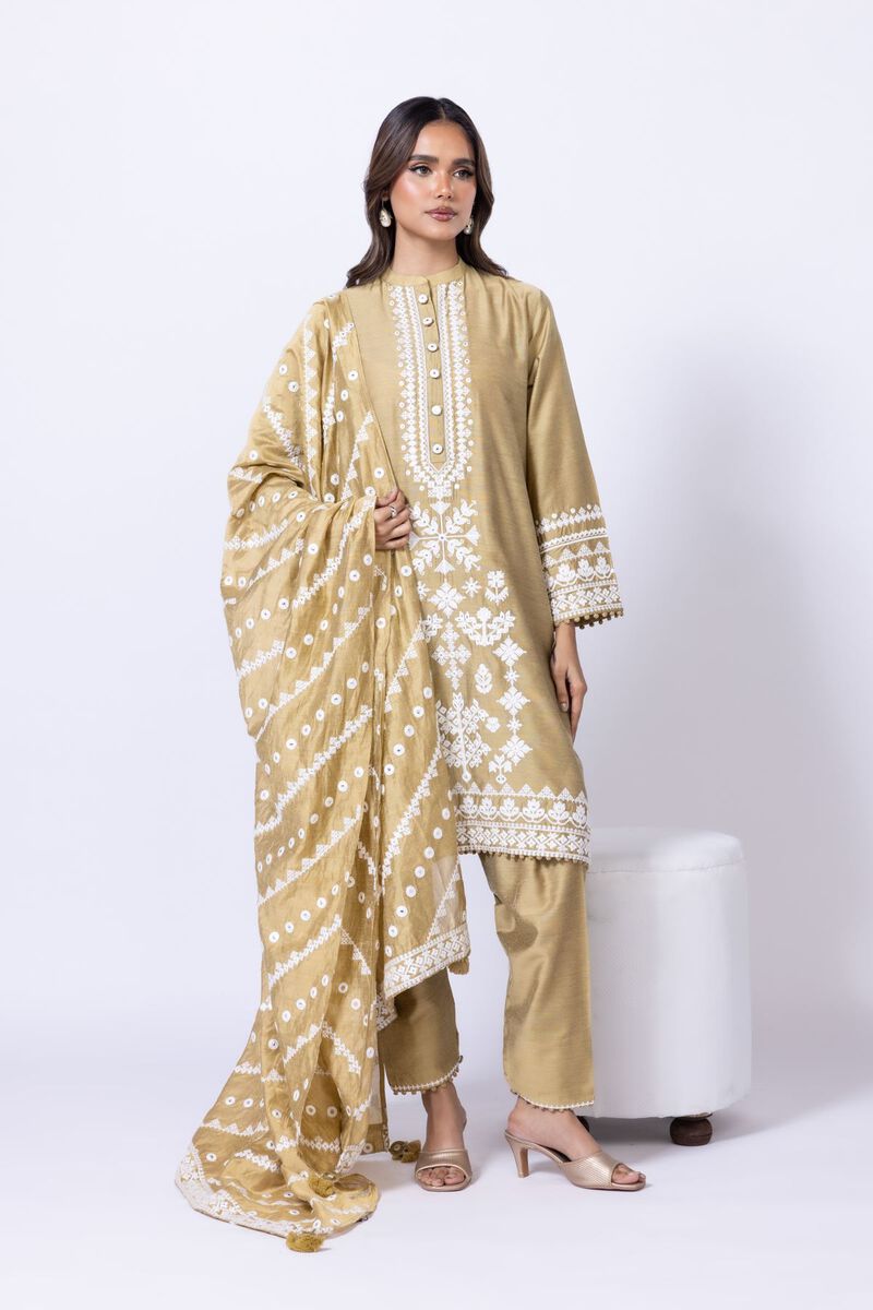 Embroidered | Cotton Net | Dupatta | GBP 12.00