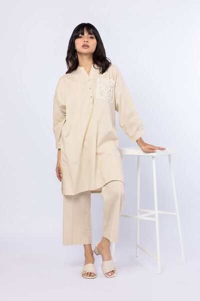 Dyed | Crosshatch Poplin | Pants | GBP 12.00