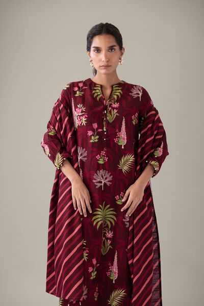 Printed | Textured Cotton | Dupatta | GBP 12.00