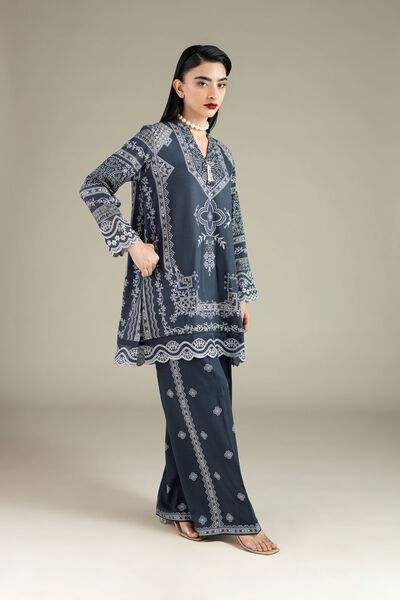 Printed | Raw Silk | Pants | GBP 15.00