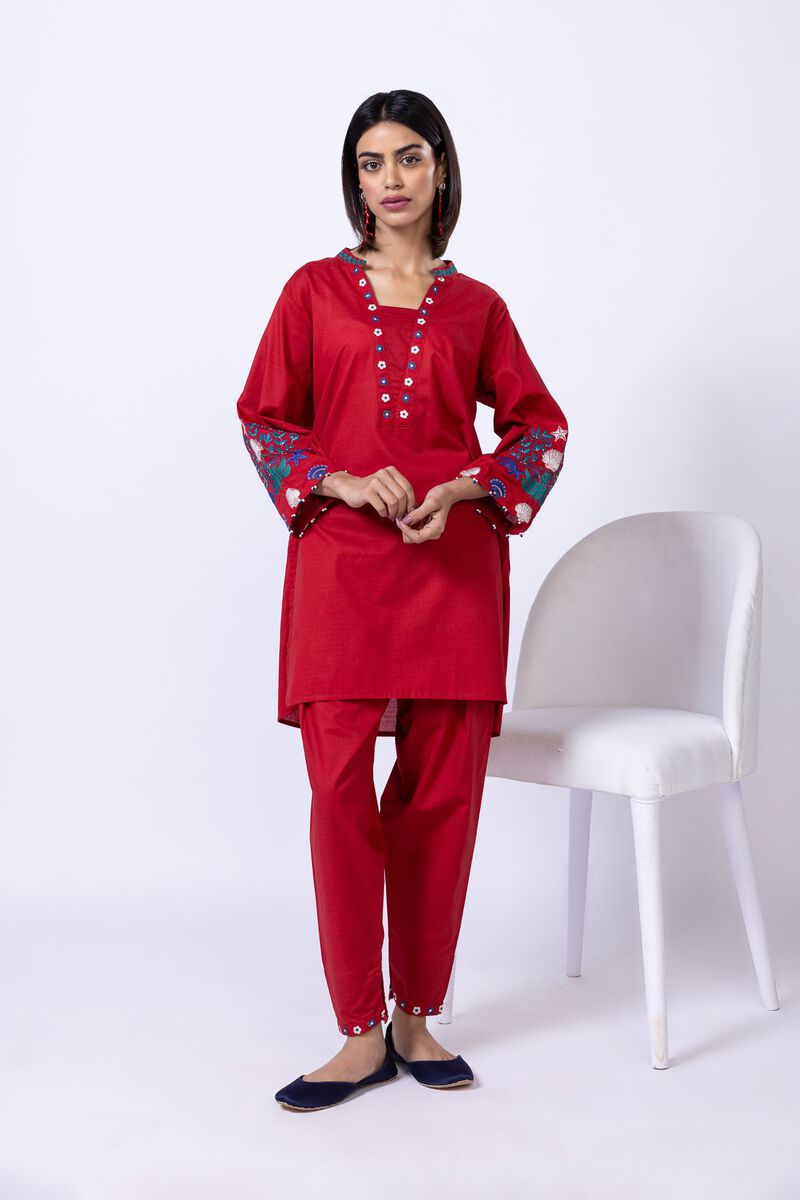 Embroidered | Cotton Dobby | Kurta | null