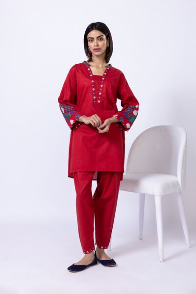 Embroidered | Cotton Dobby | Kurta | GBP 15.00