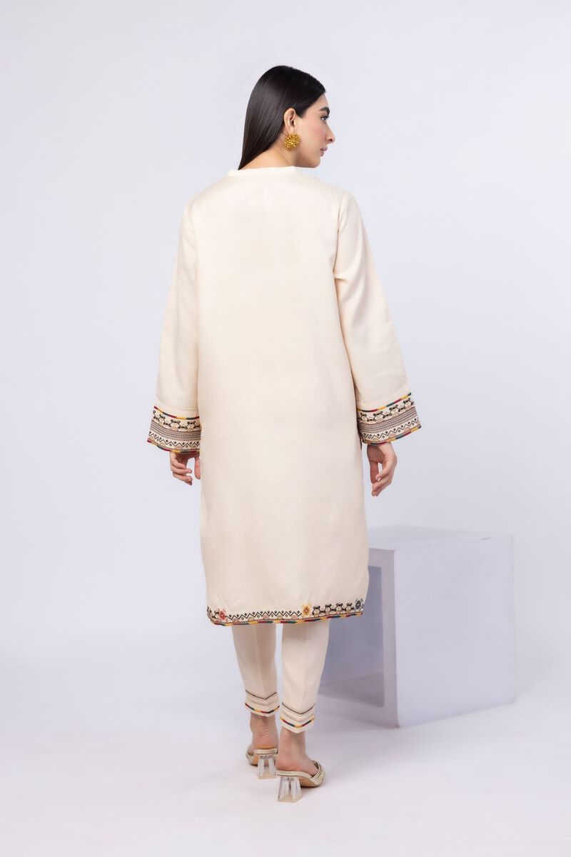 Embroidered | Russian Raw Silk | Kurta | GBP 45.00