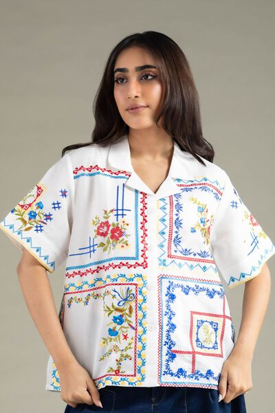 Embroidered | Mesuri | Shirt | GBP 9.00