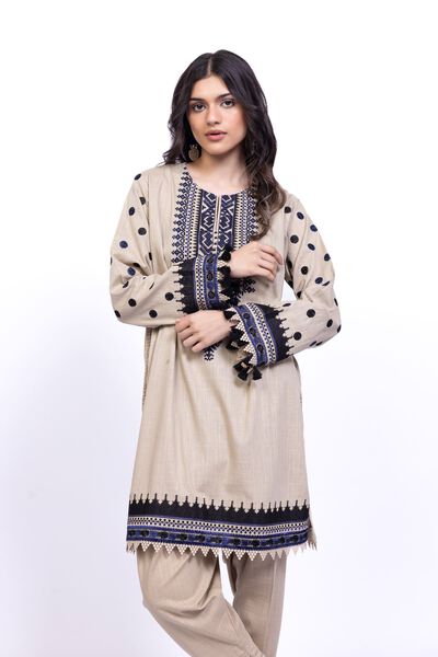 Embroidered | Heavy Textured Cotton | Kurta | GBP 20.00