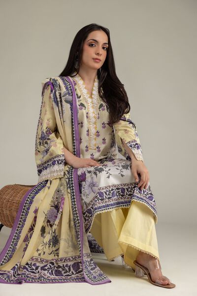 Embroidered | Cambric | Tailored 3 Piece | GBP 60.00