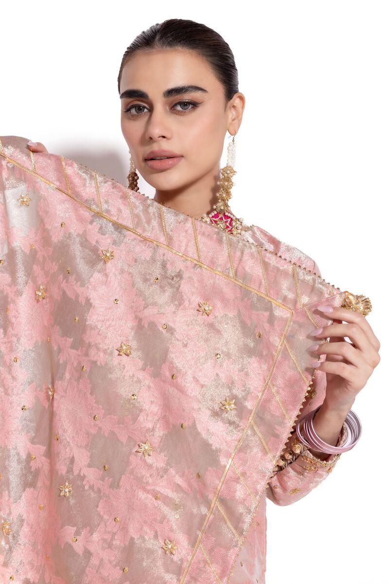 Embroidered | Mesuri Jacquard | Dupatta | null