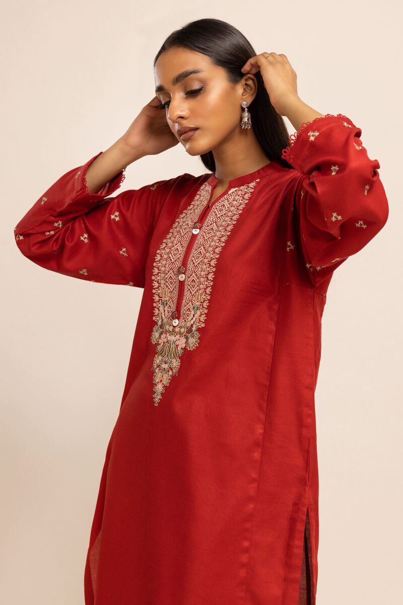 Buy Kurta | Embroidered | 7.50 GBP | 1001802577 | Khaadi United  