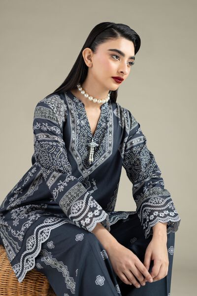 Embroidered | Raw Silk | Kurta | GBP 40.00
