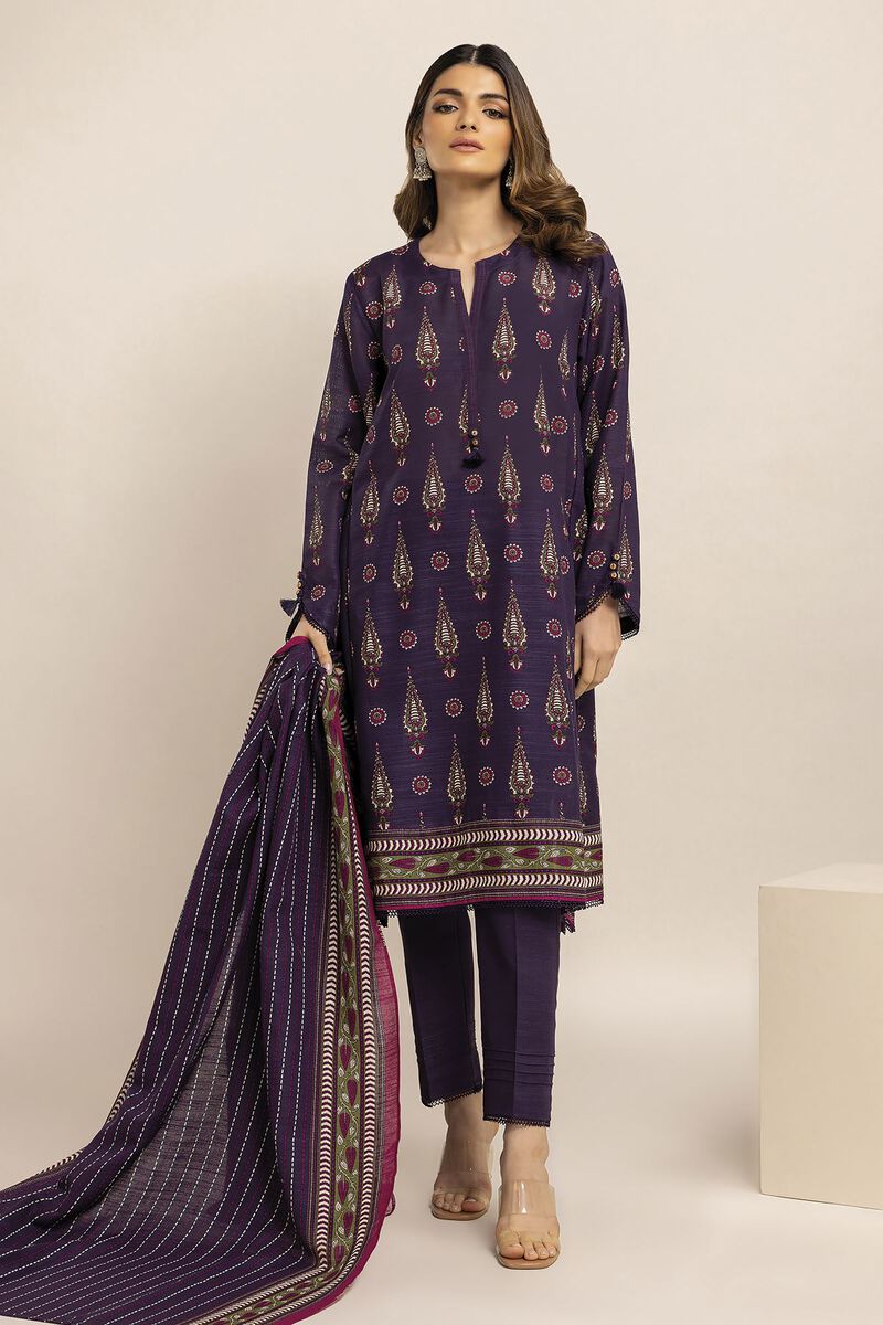 Printed | Light Khaddar | Fabrics 3 Piece | null