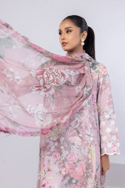 Printed | Polyester Crinkle Chiffon | Dupatta | GBP 15.00