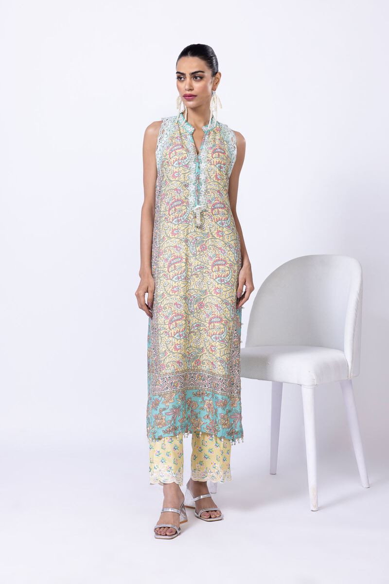 Embroidered | Viscose Oak Silk | Kurta | GBP 30.00