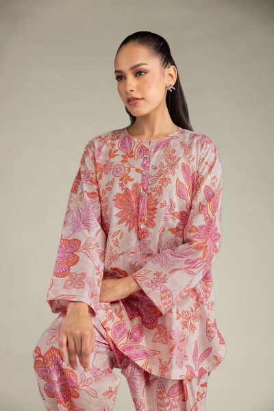 Printed | Cambric | Short Cambric Kurta | GBP 30.00