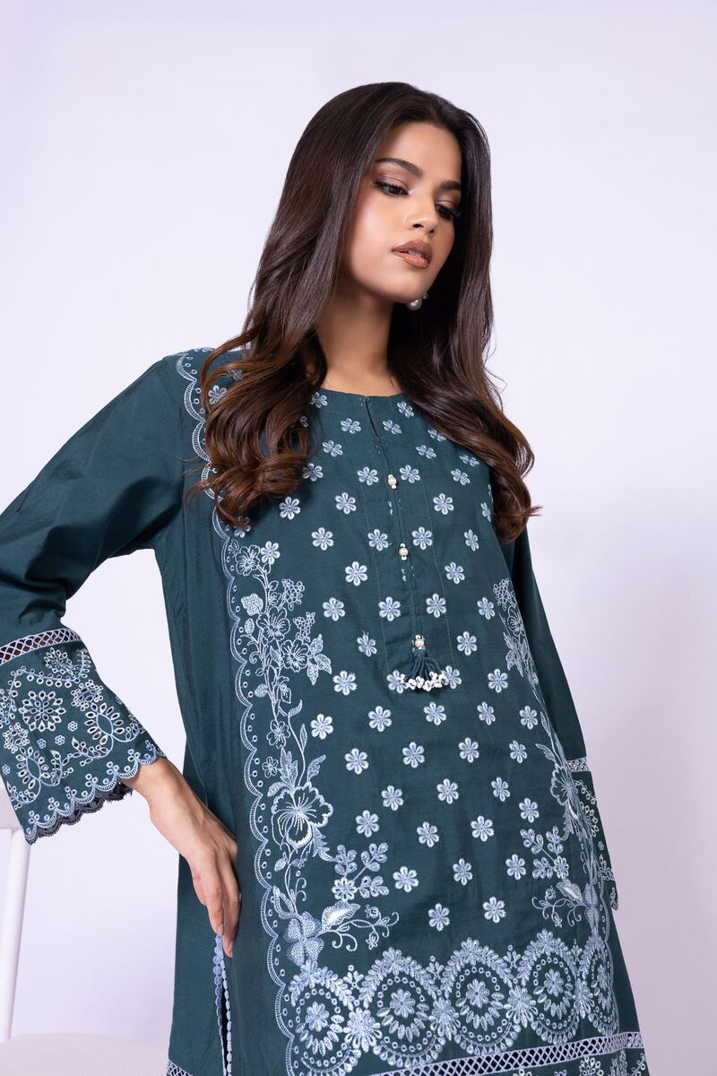 Embroidered | Dull Raw Silk | Kurta | GBP 13.50