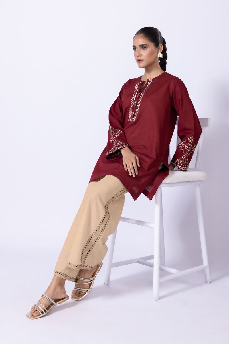 Embroidered | Khaddar | Kurta | null