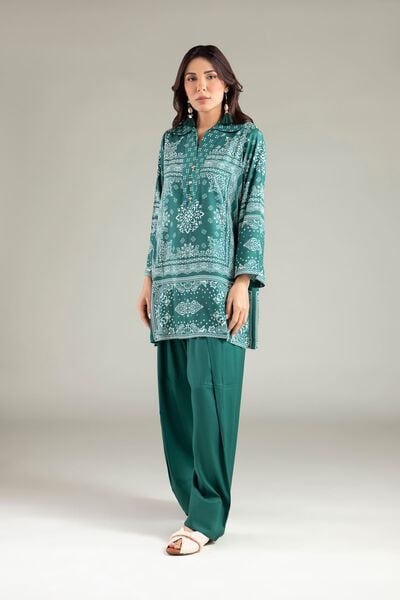 Printed | Viscose | Solid Relaxed Shalwar | GBP 20.00
