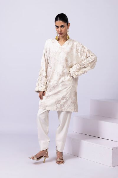 Embroidered | Viscose Oak Silk | Shalwar | GBP 12.50