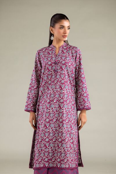 Printed | Cambric | Floral Longline Kurta | GBP 20.00