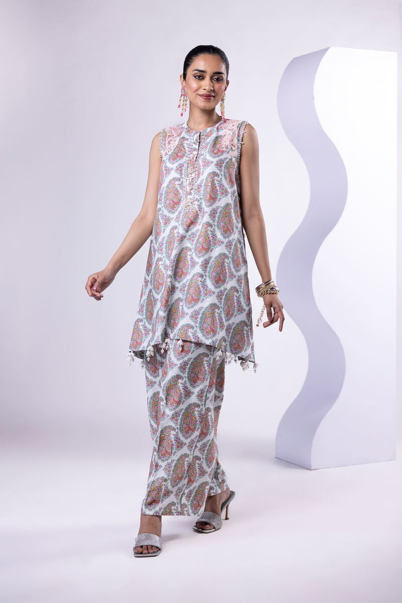 Embroidered | Viscose Oak Silk | Kurta | GBP 30.00