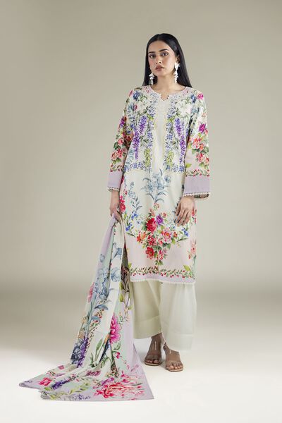 Embroidered | Lawn | Fabrics 3 Piece | GBP 17.50