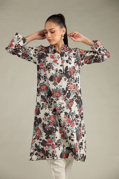 Printed | Cambric | Floral Cambric Kurta | GBP 30.00