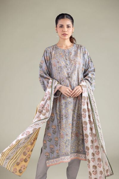 Printed | Cambric | Floral Longline Kurta | GBP 12.50
