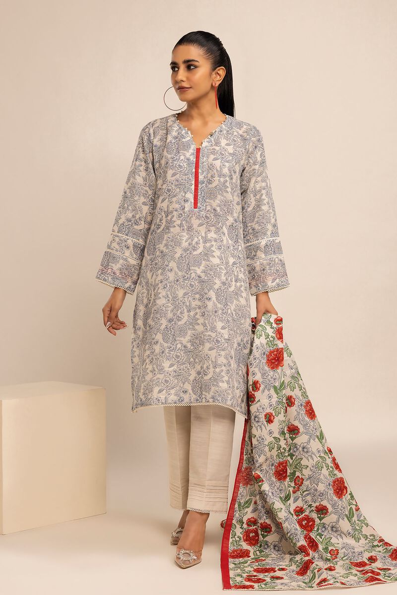 Printed | Khaddar | Fabrics 3 Piece | null