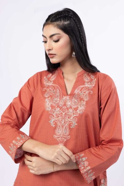 Embroidered | Cotton Dobby | Kurta | GBP 15.00