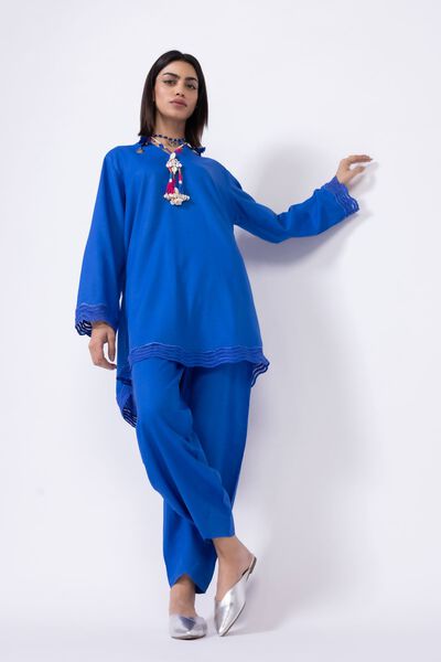 Dyed | Cotton Dobby | Kurta | GBP 11.00