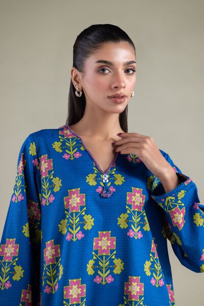 Printed | Cotton Dobby | Kurta | GBP 12.00