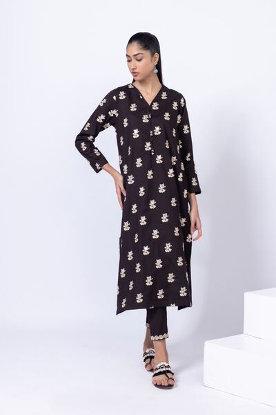Embroidered | Crosshatch Poplin | Kurta | GBP 17.50